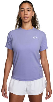 Nike Dri-FIT Trail T-Shirt Dames paars - XS