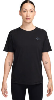 Nike Dri-FIT Trail T-Shirt Dames zwart - XS