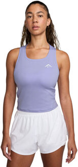Nike Dri-FIT Trail Tank Dames paars - M