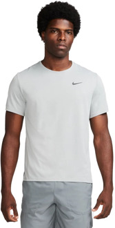 Nike Dri-fit uv miler hardloopshirt Grijs - XXL