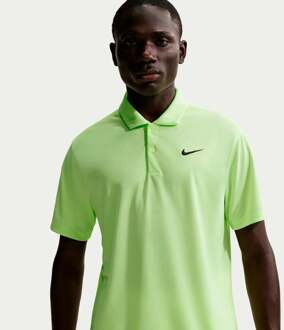 Nike Dri-Fit Victory Court Solid Polo Heren-limoen - L