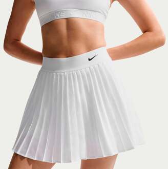 Nike Dri-Fit Victory High Rise Pleated Rok Dames-wit - XL