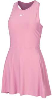 Nike Dri-Fit Victory Jurk Dames-Pink,Wit - XL