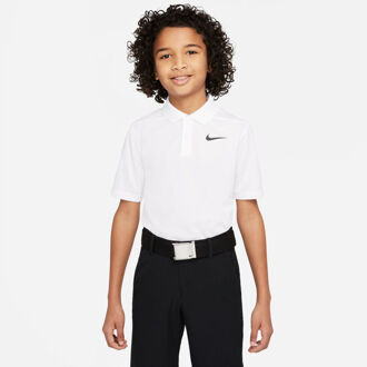 Nike Dri-Fit Victory Polo Jongens-Wit,Zwart - XS