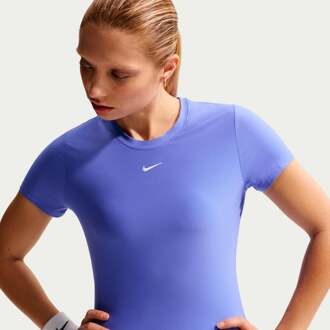Nike Dri-Fit Victory  T-shirt Dames-blauw - L