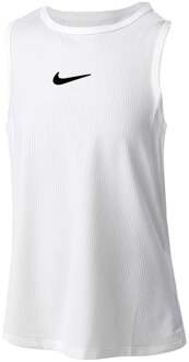 Nike Dri-Fit Victory Tanktop Meisjes-Wit,Zwart - L