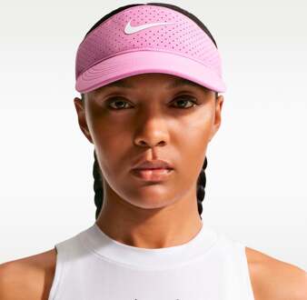 Nike Dri-Fit Visor Unisex-mauve, antraciet - nosize