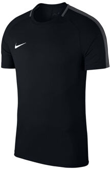 Nike Dry Academy 18 Sportshirt Heren - Black/Anthracite/White - Maat L