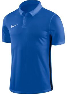 Nike Dry Academy 18 SS Polo Heren Sportpolo - Maat M  - Mannen - blauw