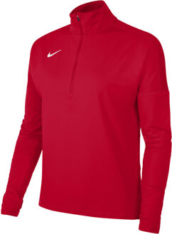 Nike Dry Element HZ Top Dames rood - L