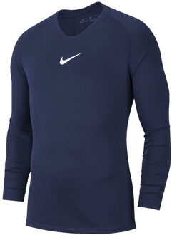 Nike Dry Park First Layer Longsleeve Shirt  Thermoshirt - Maat 128  - Unisex - navy 128/140