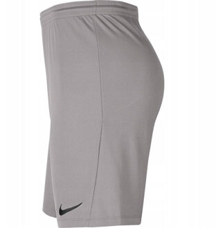 Nike Dry park iii gebreide korte broek kinderen/kinderen - maat 122 Grijs