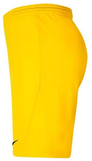 Nike Dry park iii gebreide korte broek kinderen/kinderen - maat 152 Geel