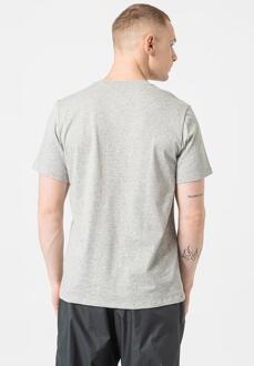 Nike Dry Tee Crew Solid Sportshirt Heren - Dk Grey Heather/(Black) - Maat L