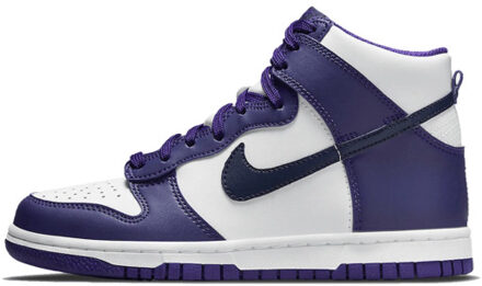 Nike Dunk high electro purple midnight navy (gs) Paars - 36,5