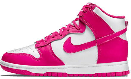 Nike Dunk high pink prime (w) Roze - 42,5