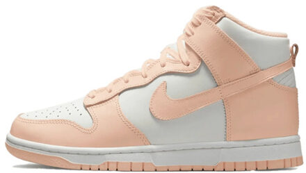 Nike Dunk high sail crimson tint (w) - maat 40,5 Roze