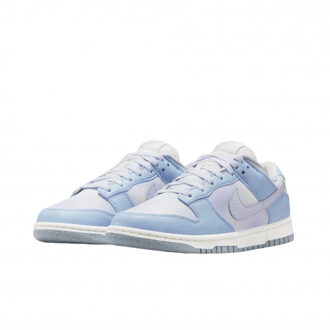 Nike Dunk low blue airbrush (w) Blauw - 37,5