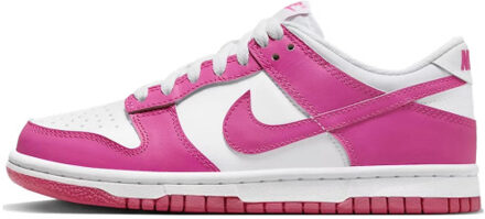 Nike Dunk low laser fuchsia (gs) - maat 38,5 Roze