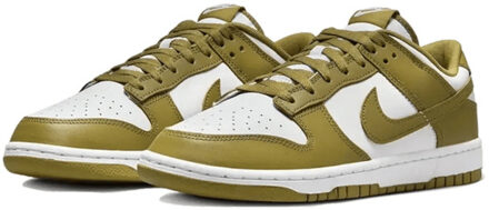 Nike Dunk low pacific moss - maat 44,5 Geel