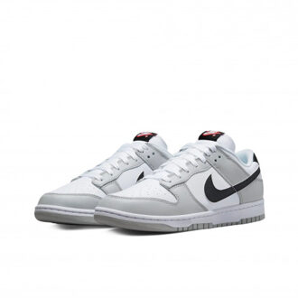 Nike Dunk low se lottery pack grey fog (gs) - maat 35,5 Grijs