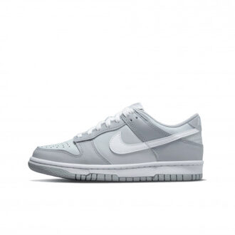 Nike Dunk low two toned grey (gs) - maat 35,5 Grijs