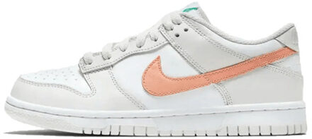 Nike Dunk low white bone peach aqua (gs) Grijs - 40