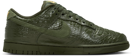 Nike Dunk Sneakers Dames - Groen - Maat 38.5 - Mesh/Synthetisch Green