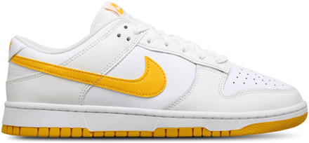 Nike Dunk Sneakers Heren - Wit - Maat 41 - Leer White