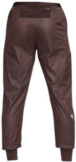 Nike effen donkerbruine hardloopbroek