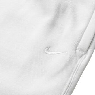 Nike effen witte joggingbroek