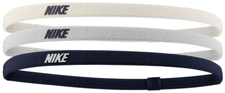 Nike Elastic Headbands 2.0 3-Pack zwart/wit - ONE-SIZE