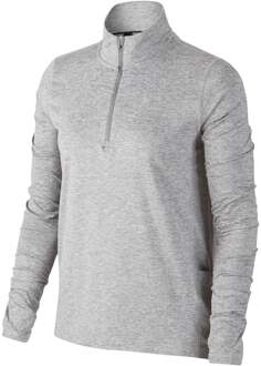 Nike Element Half-Zip Longsleeve Dames-Lichtgrijs,Zilver