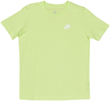 Nike Emb Futura Lbr T-shirts Kinder - Geel - Maat 147 - 158 CM Yellow