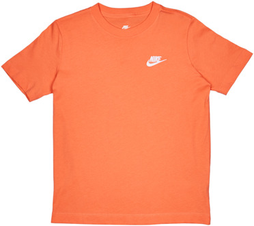 Nike Emb Futura Lbr T-shirts Kinder - Oranje - Maat 128 - 137 CM Orange