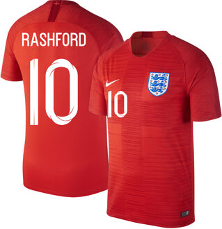 Nike Engeland Shirt Uit 2018-2019 + Rashford 10 (Fan Style) - XXXL
