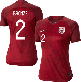 Nike Engeland Shirt Uit 2019-2020 + Bronze 2 (Fan Style) - Dames