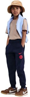 Nike Erling Haaland Club Fleece Joggingbroek Junior 140 Donkerblauw