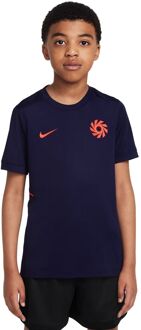 Nike Erling Haaland Club Fleece Voetbalsweater JR 140 Donkerblauw