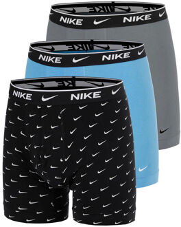 Nike Essential Cotton Stretch Boxer Brief Boxershort zwart - M