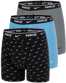 Nike Essential Cotton Stretch Boxer Brief Boxershort zwart - XXL