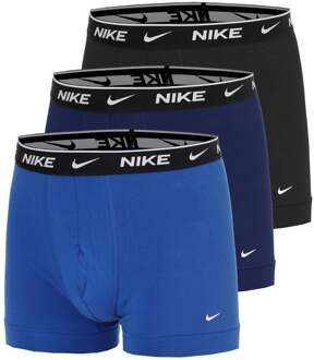 Nike Essential Cotton Stretch Trunk Boxershort blauw