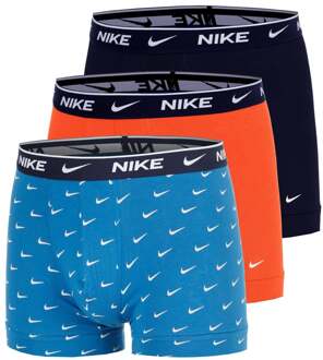 Nike Essential Cotton Stretch Trunk Boxershort lichtblauw - XL