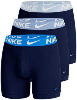 Nike Essential Micro Boxershort blauw - S