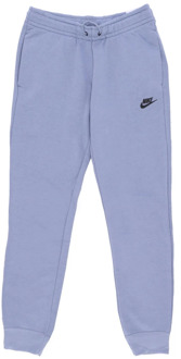 Nike Essentiële Fleece Sweatpants voor Dames Nike , Blue , Dames - L