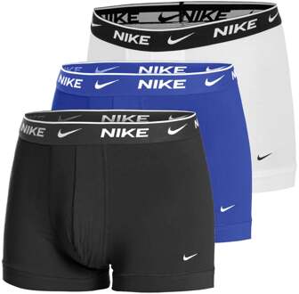Nike Everyday Cotton Stretch Boxershort Verpakking 3 Stuks Heren turkoois - L