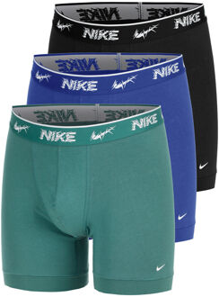 Nike Everyday Cotton Stretch Boxershort Verpakking 3 stuks Heren veelkleurig - L