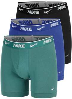 Nike Everyday Cotton Stretch Boxershort Verpakking 3 stuks Heren veelkleurig - S,M,L