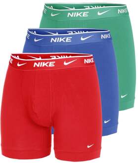 Nike Everyday Cotton Stretch Boxershort Verpakking 3 Stuks Heren-Veelkleurig