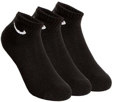 Nike Everyday Cush Ankle Sportsokken Verpakking 3 Stuks-Zwart,Wit - 42-46
